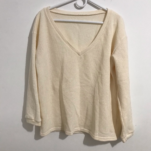 Free People Sweaters - knit cream sweater Free People Sweaters - knit cream sweater